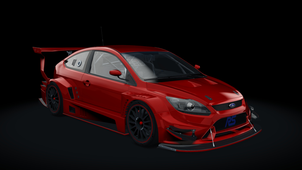 Ford Focus RS MK2 Super CUP, skin 99_Street_red