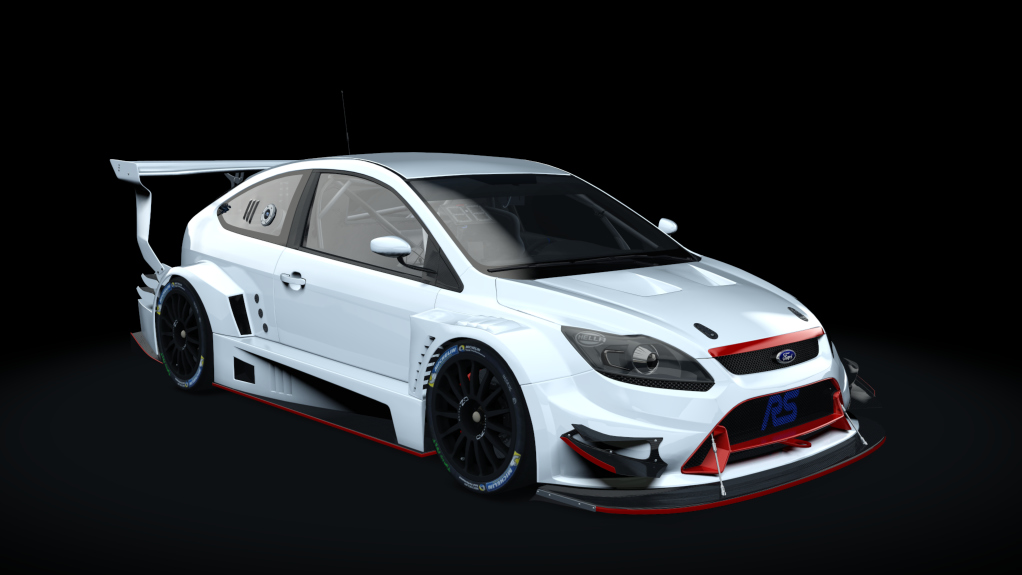 Ford Focus RS MK2 Super CUP, skin White