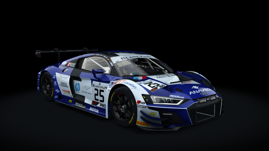 Audi R8 LMS EVO, skin 2_Sainteloc #25