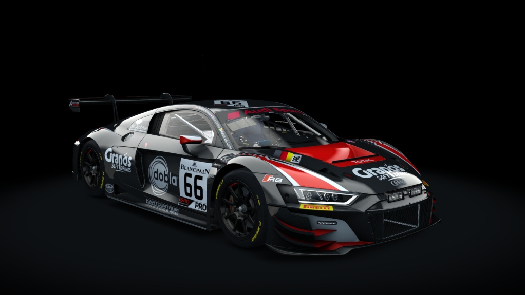 Audi R8 LMS EVO, skin 3_Attempto #66