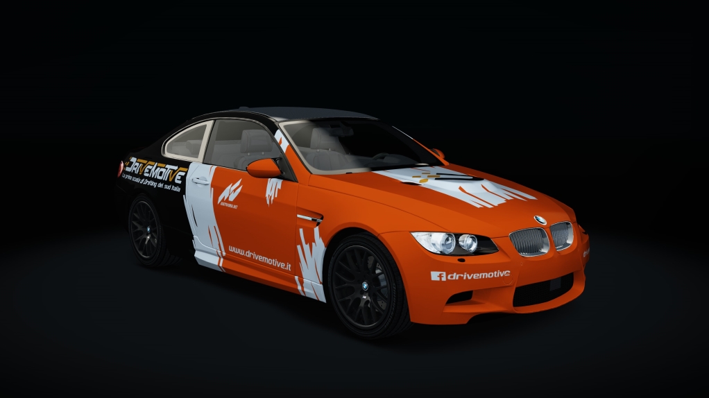 BMW M3 E92 drift, skin drivemotive