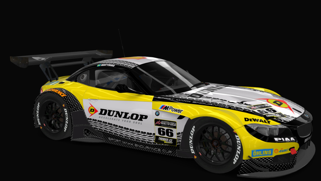 BMW Z4 GT3, skin Dunlop_Sport_Maxx