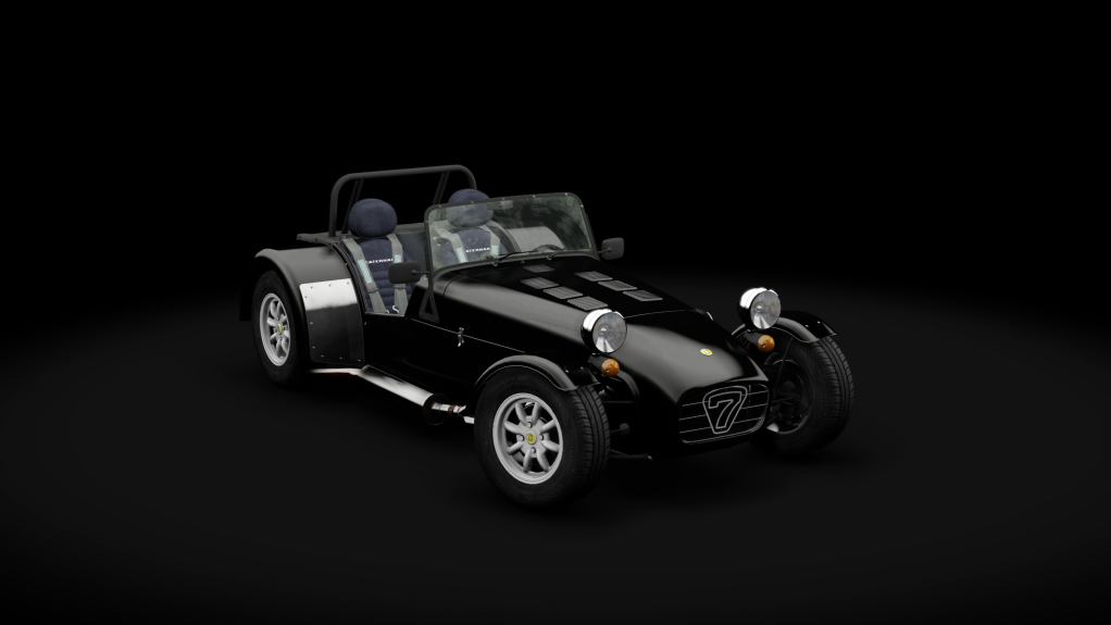 Caterham Super7 1700 Super Sprint LHD Max 7, skin black