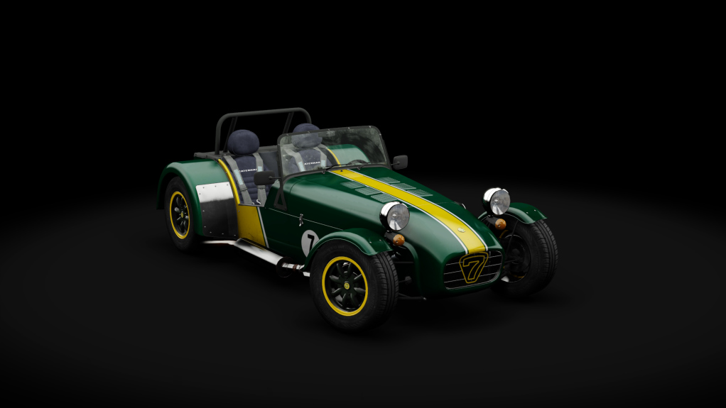 Caterham Super7 1700 Super Sprint LHD Max 7, skin f1team