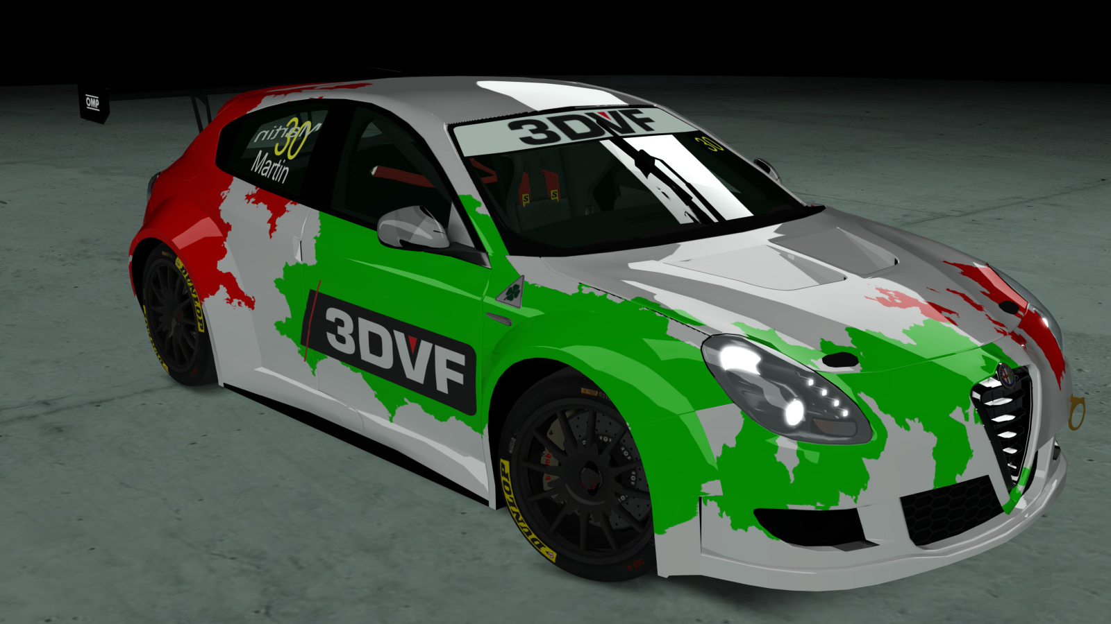 Alfa Romeo Giulietta, skin P_Martin