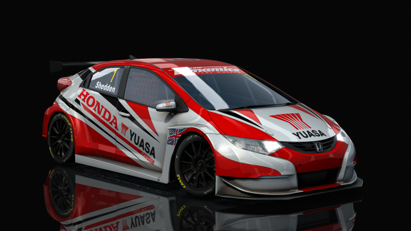 Honda Civic Type R, skin 2013_Shedden_1