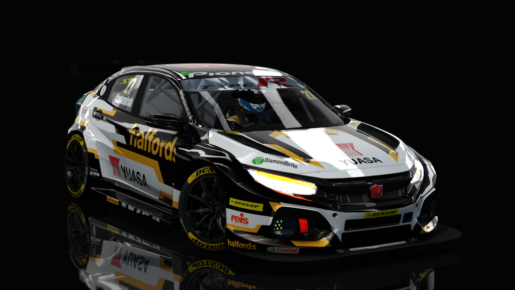 Honda Civic FK7 BTCC, skin 2019_cammish_27