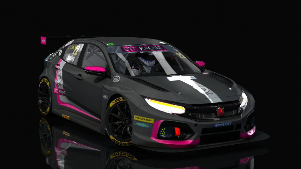 Honda Civic FK7 BTCC, skin 2019_smiley_22