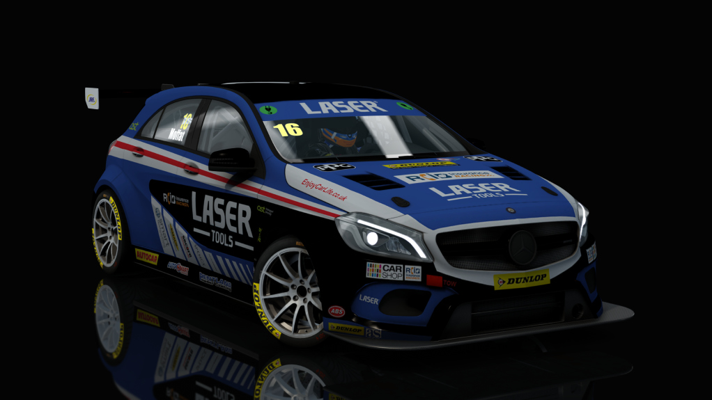 Mercedes-Benz A45 BTCC, skin 2018_Moffat_16