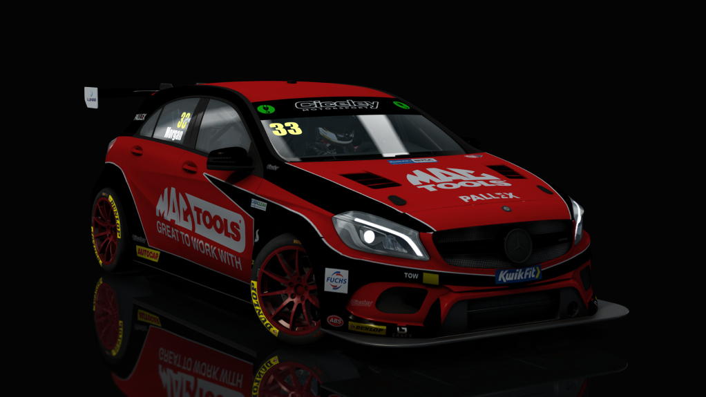 Mercedes-Benz A45 BTCC, skin 2019_morgan_33