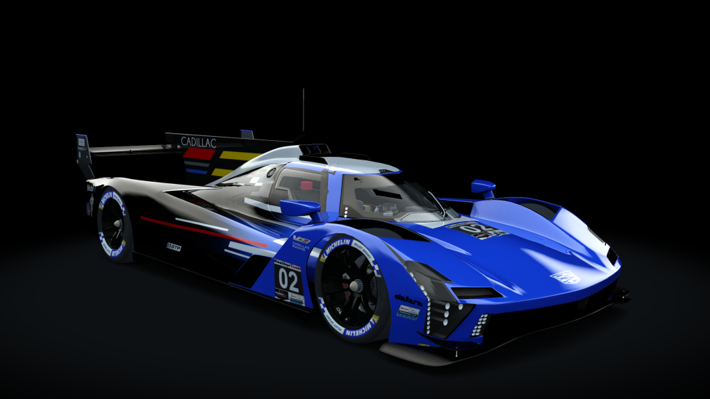 Cadillac V-LMDh, skin #02 2023 Ganassi Racing