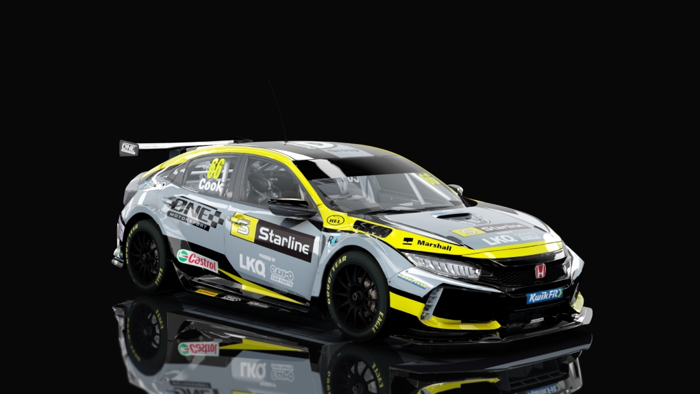 BTCC 2023 Honda Civic Preview Image