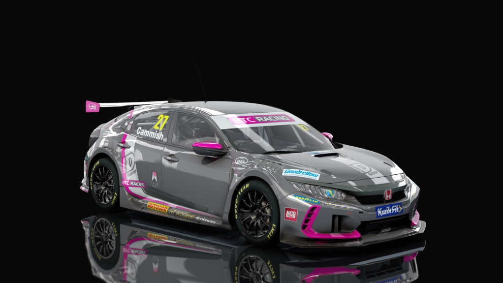 BTCC 2023 Honda Civic, skin skin2