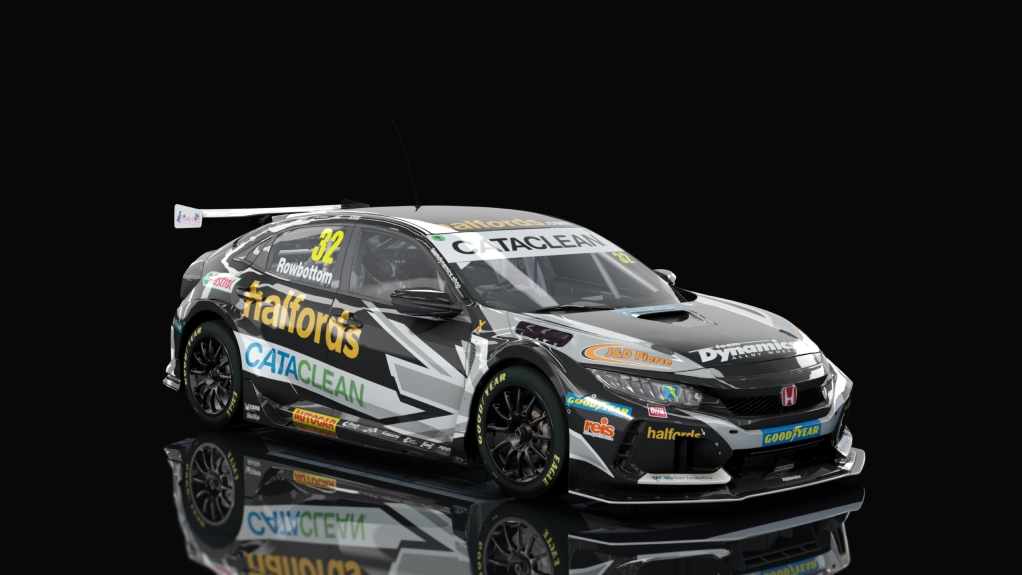 BTCC 2023 Honda Civic, skin skin3