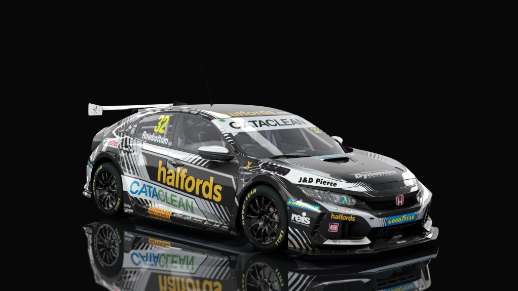 BTCC 2023 Honda Civic, skin skin4