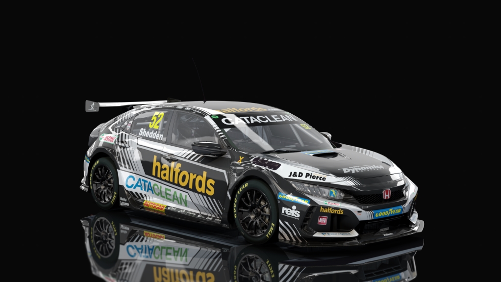 BTCC 2023 Honda Civic, skin skin6