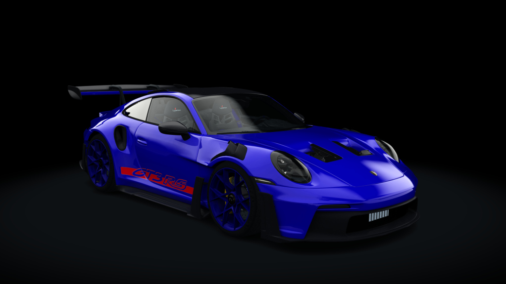 Porsche 992 GT3 RS Gapplebees 2023, skin 03_blue