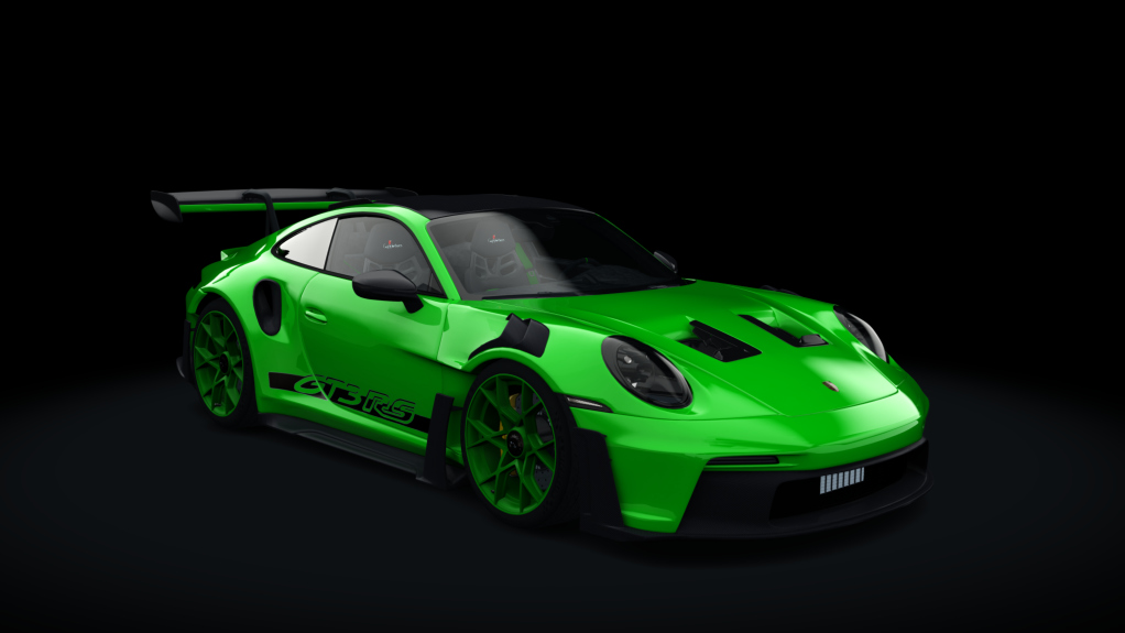 Porsche 992 GT3 RS Gapplebees 2023, skin 06_green