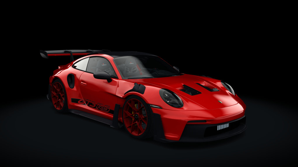 Porsche 992 GT3 RS Gapplebees 2023, skin 07_red