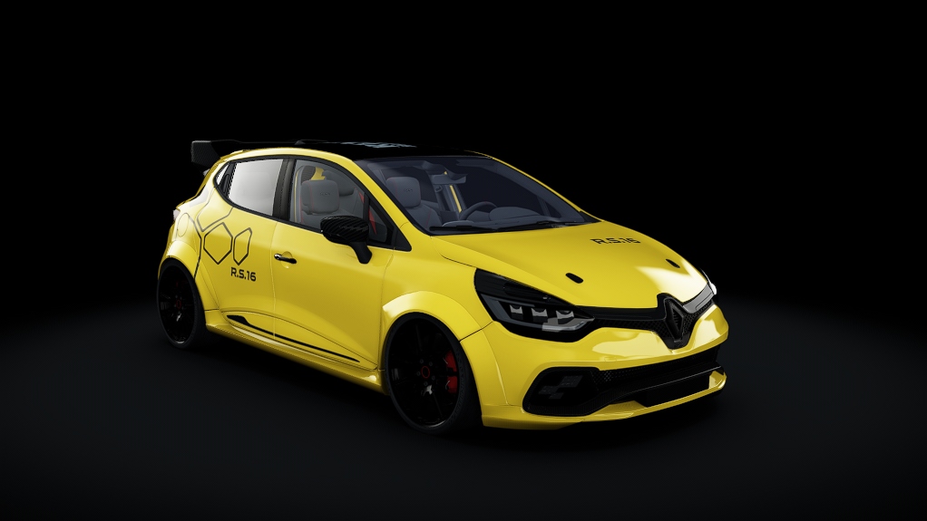 Renault Clio 4 RS Carto N Corp, skin Original_Hexagons