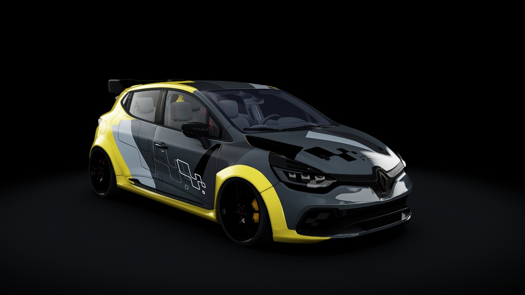 Renault Clio 4 RS Carto N Corp, skin rs_16_track