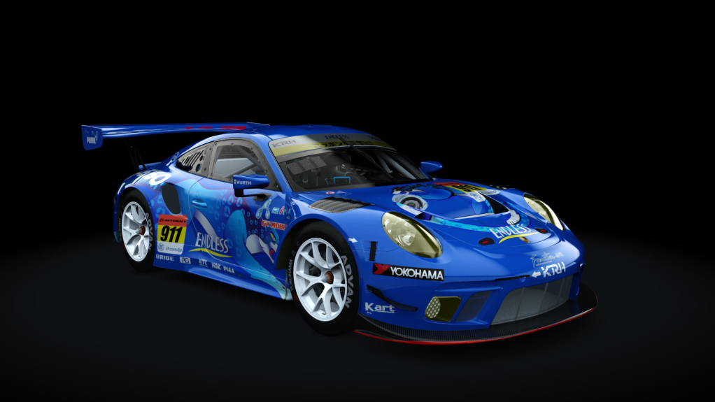 Porsche 911 GT3 R 2019 (991.2) Endurance, skin endless_911_gt300_blw