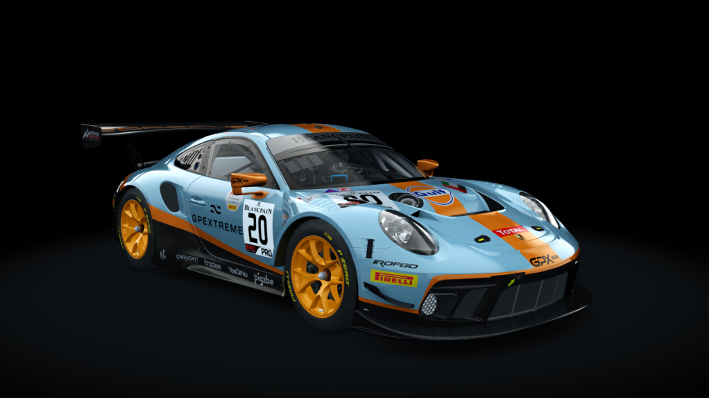 Porsche 911 GT3 R 2019 (991.2) Endurance, skin gpx_20_spa_24h_pro_2019