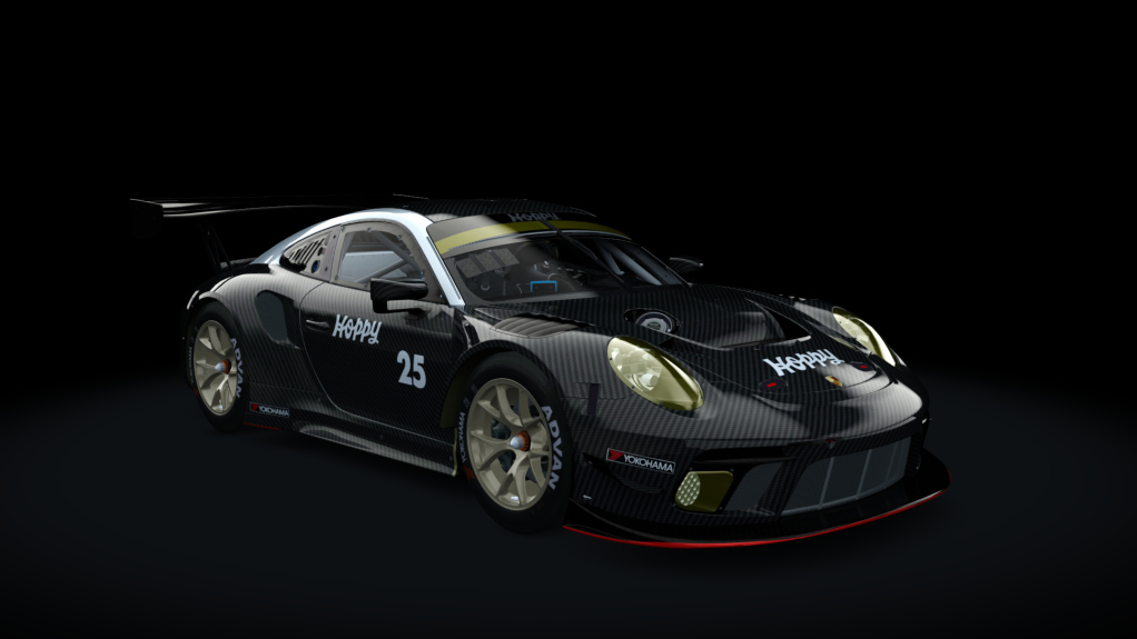 Porsche 911 GT3 R 2019 (991.2) Endurance, skin hoppy_team_tsuchiya_test_25_gt300_2020