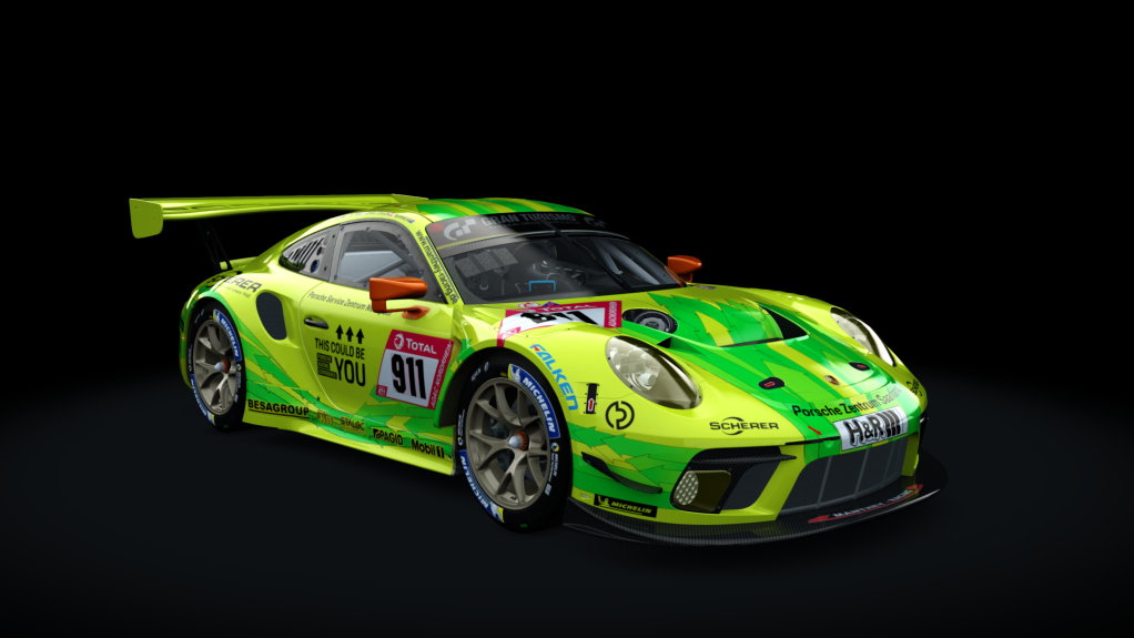 Porsche 911 GT3 R 2019 (991.2) Endurance, skin manthey_grello_911_n24h_2019