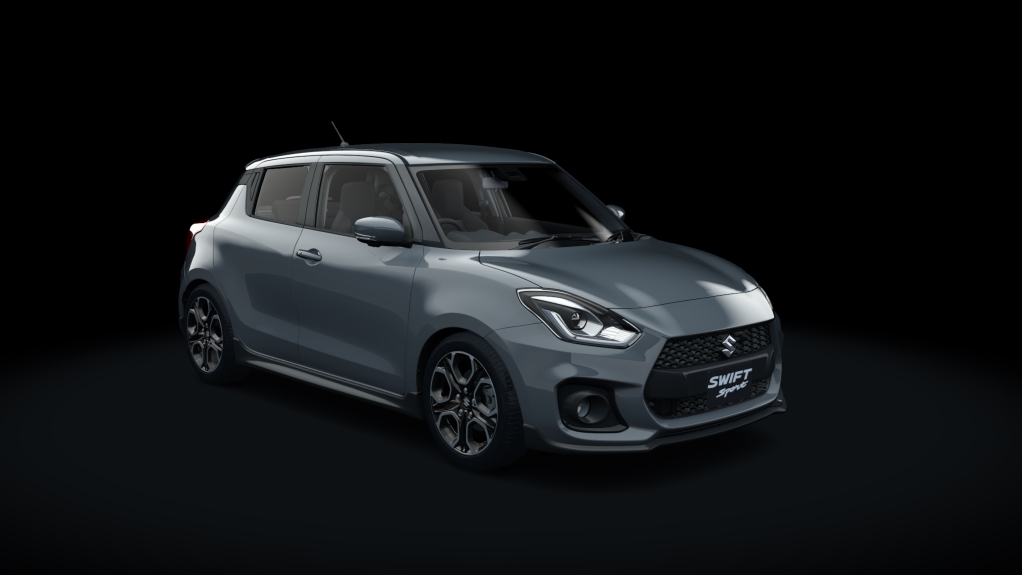 Suzuki Swift Sport  2017, skin Premium Silver Metallic