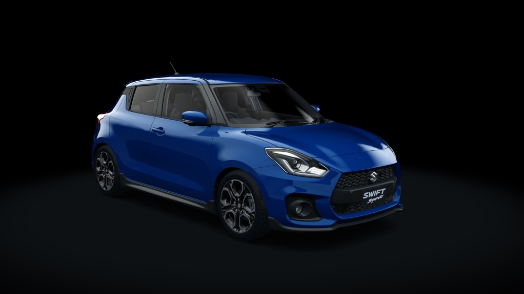 Suzuki Swift Sport  2017, skin Speedy Blue Metallic