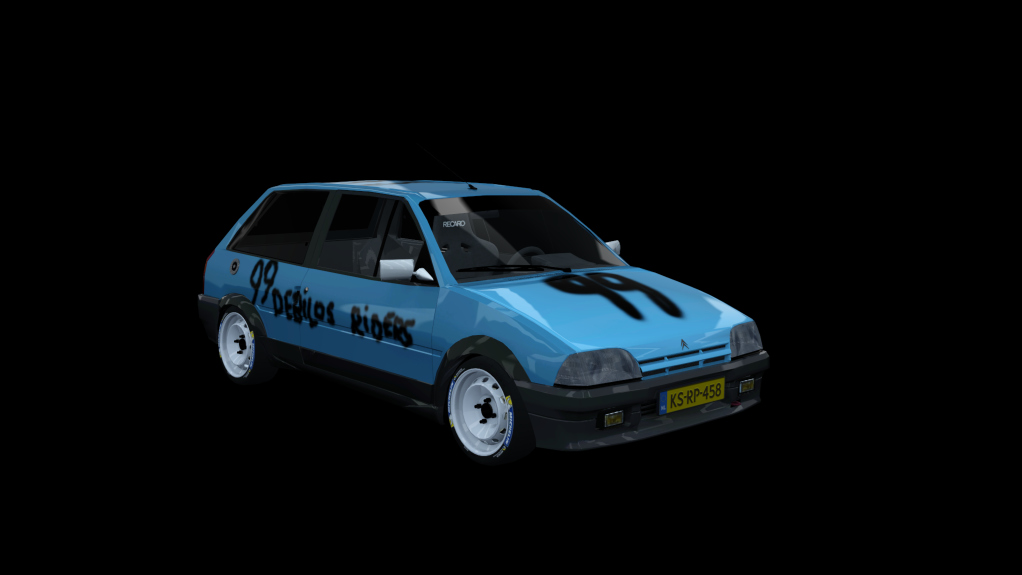 Citroen AX 74ch, skin debilos_riders_99