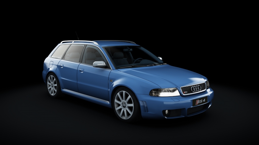 Audi A4 1.9Tdi 115cv, skin Demin Blue