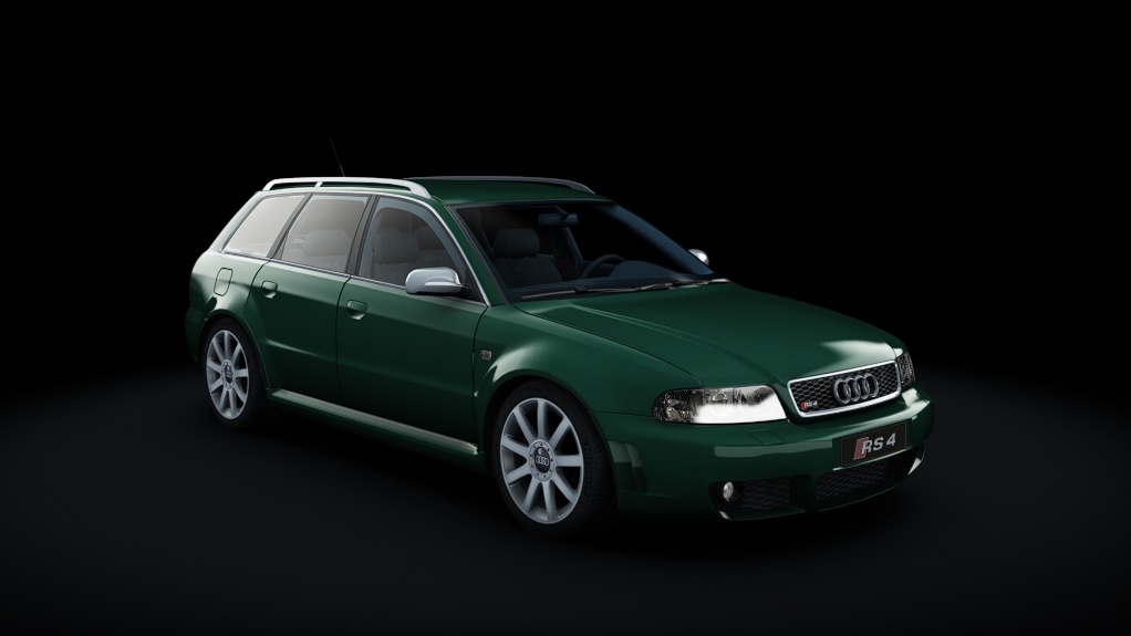 Audi A4 1.9Tdi 115cv, skin Goodwood green