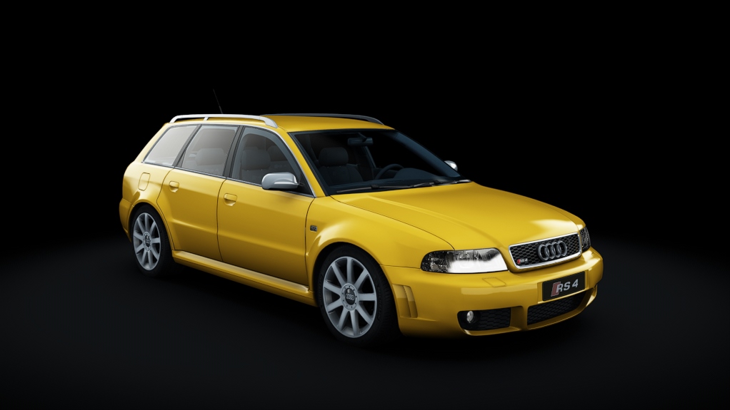 Audi A4 1.9Tdi 115cv, skin Imola Yellow