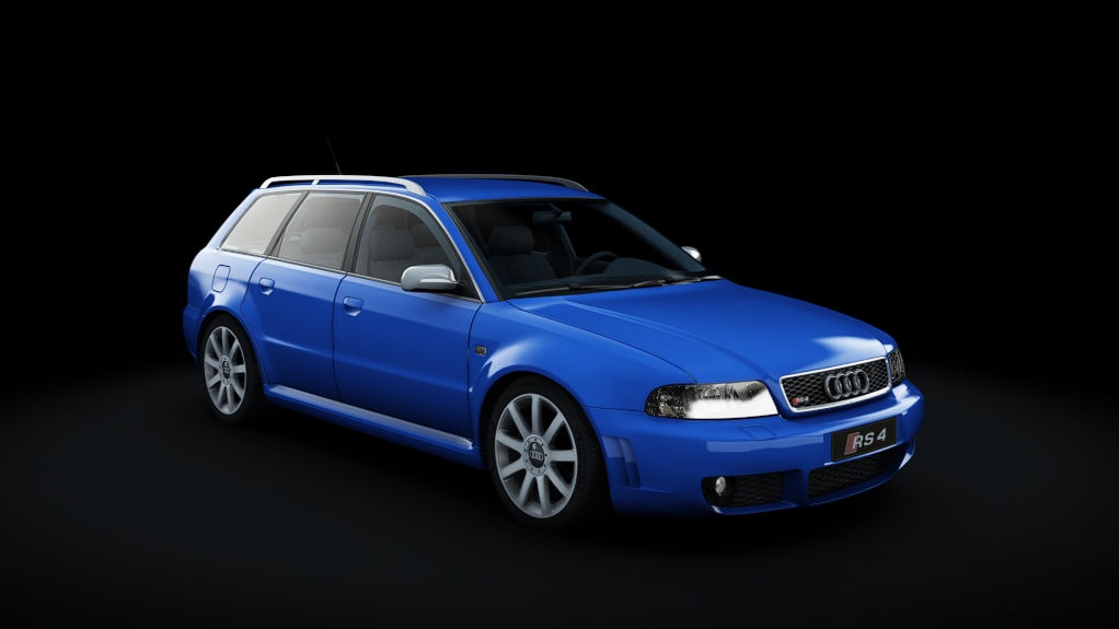 Audi A4 1.9Tdi 115cv, skin Nogaro Blue