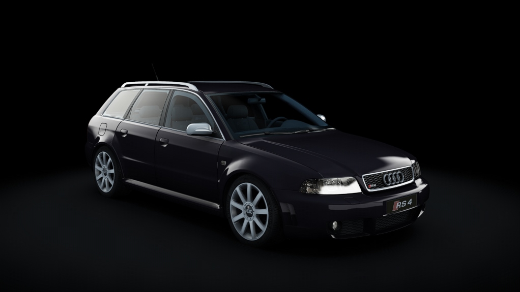 Audi A4 2.8v6 193cv, skin Ebony Black