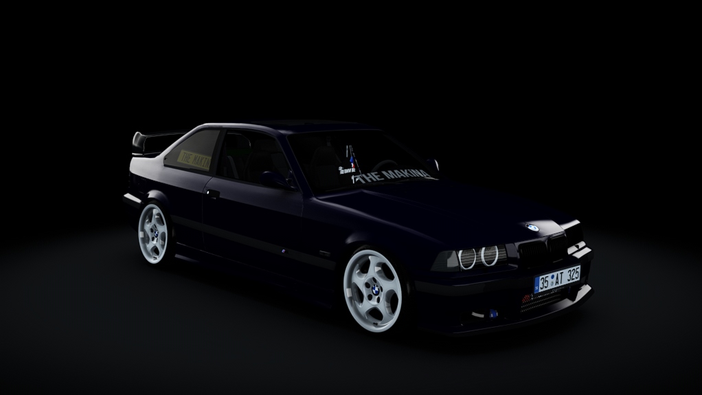 BMW 325İ E36 192cv, skin Tanzanite Blue