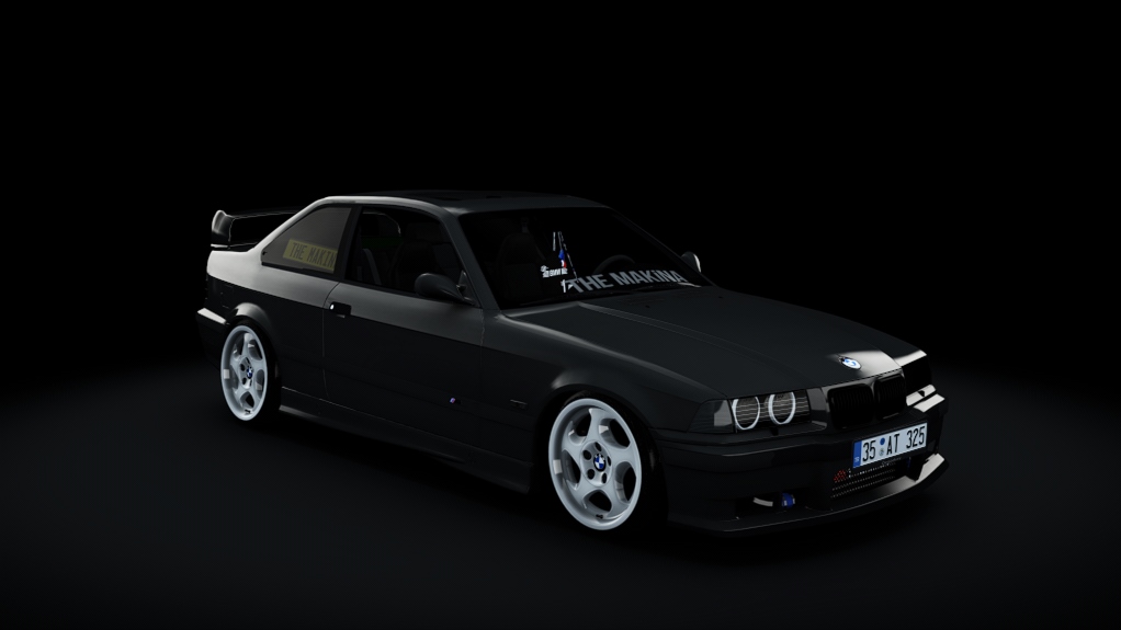 BMW 325İ E36 192cv, skin cosmos_black_metallic