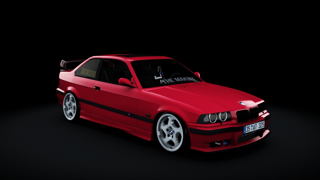 BMW 325İ E36 192cv, skin imola_red