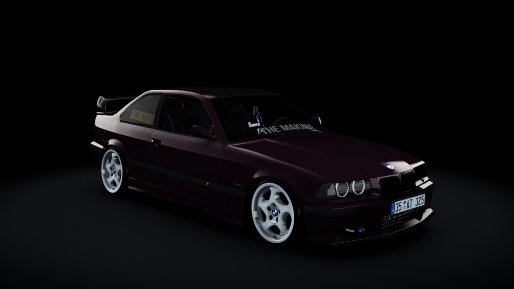 BMW 325İ E36 192cv, skin techno_violet_metallic