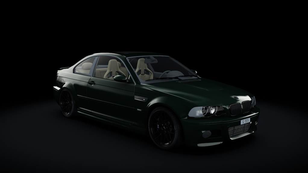 BMW E46 330cd OG 204cv, skin Fern Green metallic