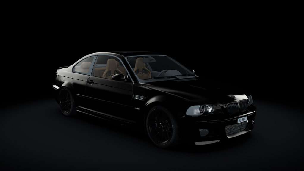 BMW E46 330cd OG 204cv, skin Jet Black