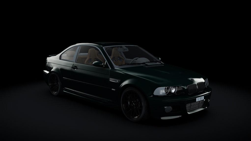 BMW E46 330cd OG 204cv, skin Oxford Green II metallic