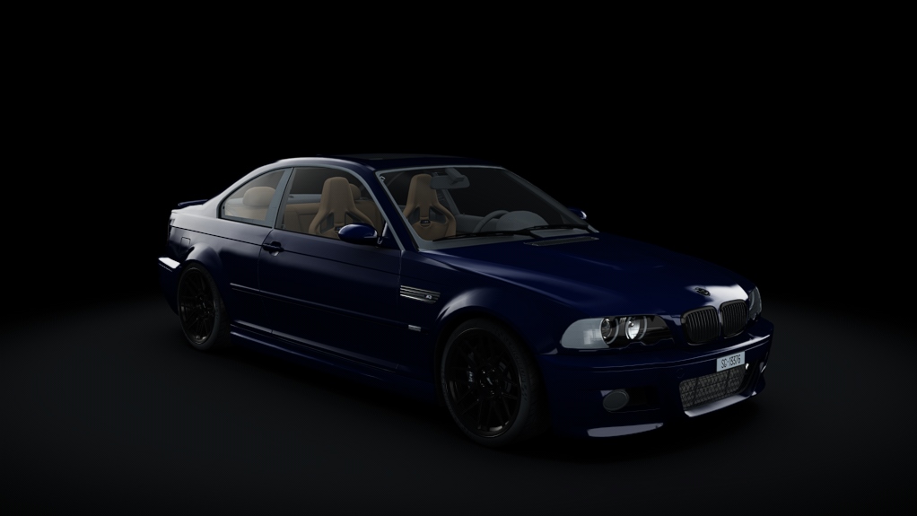 BMW E46 330cd OG 204cv, skin Topaz Blue metallic