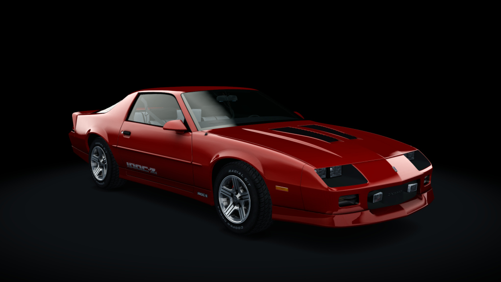 Chevrolet Camaro Iroc-Z 170cv, skin bright_red