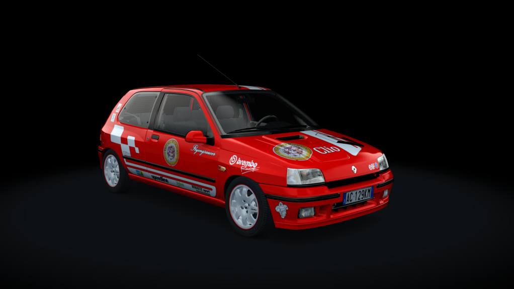 Renault Clio Phase 1 Williams, skin Flyingsaucer