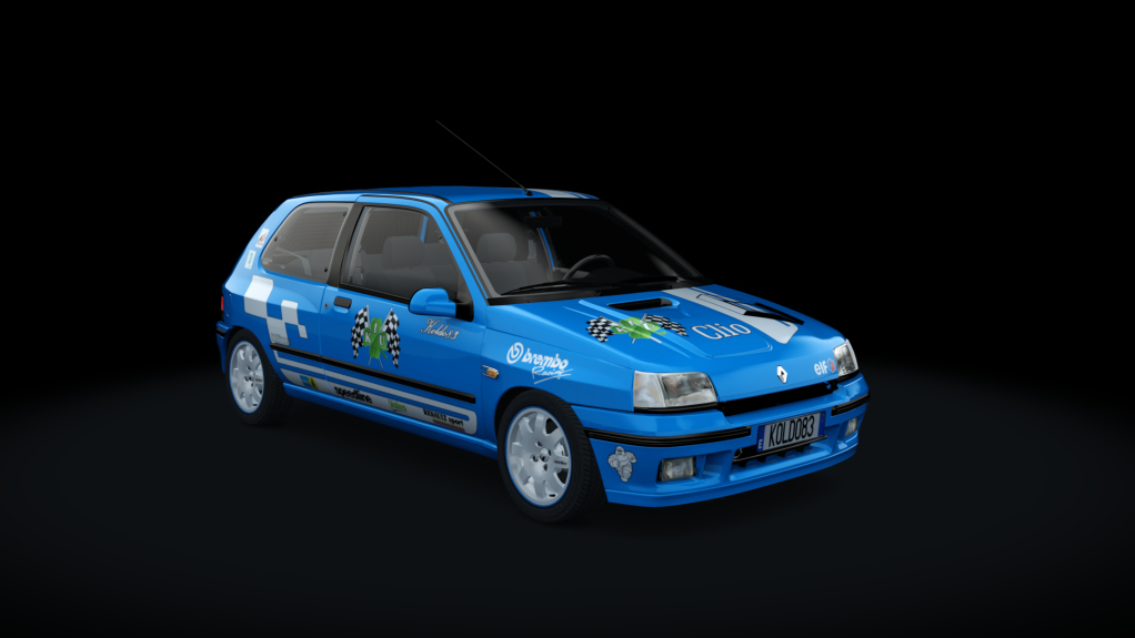 Renault Clio Phase 1 Williams, skin Koldo83