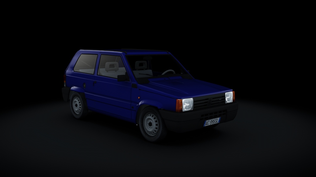 Fiat Panda 900, skin 0_blue