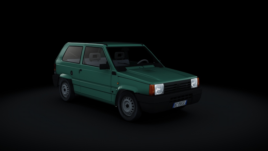 Fiat Panda 900, skin 0_green